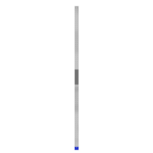 Finishing Strip Porcelain Metal Composite PMCE3S Coarse 4x150mm
